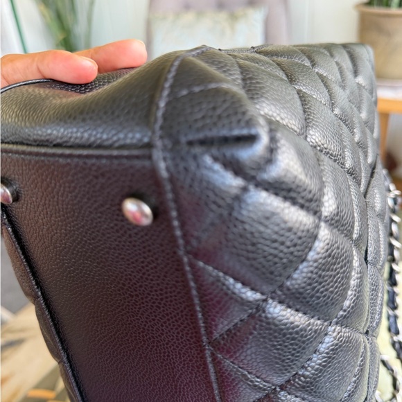 🔥🔥LIKE NEW Chanel Grand Shopper Tote Caviar Leather COA READY🔥🔥 - Picture 10 of 16